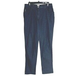 VTG Giorgio Armani Jeans Simin T Women’s 32 Dark Wash Denim Straight Leg…